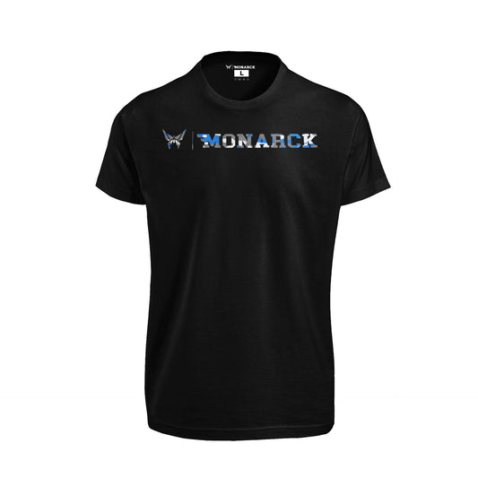 Monarck Blue Camo Black Tee 071