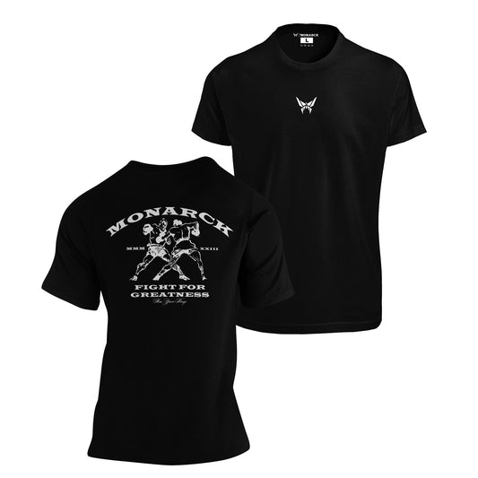 Monarck Fight For Greatness Black Tee 384